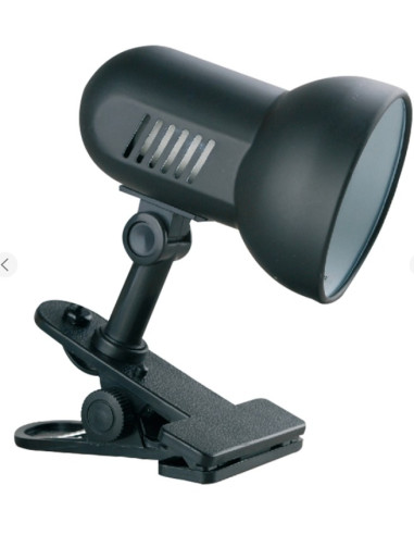 LAMPKA BIURKOWA PANAN CLASSIC CLIP E27 BK EUE 