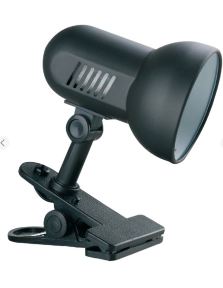 LAMPKA BIURKOWA PANAN CLASSIC CLIP E27 BK EUE 