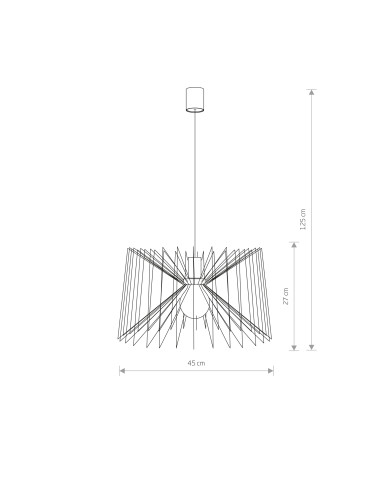 Lampa wisząca NESS 6768