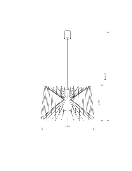 Lampa wisząca NESS 6768