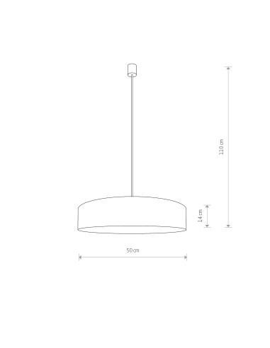 Lampa wisząca TURDA 8945