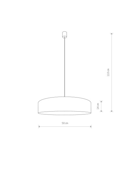 Lampa wisząca TURDA 8945