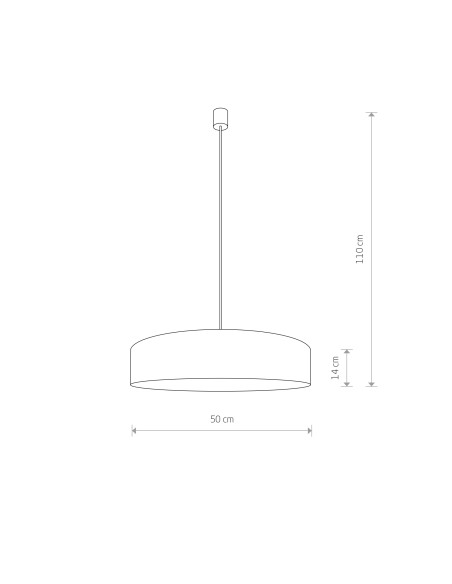 Lampa wisząca TURDA 8946
