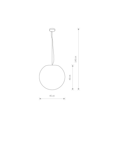 Kula zewnętrzna wisząca CUMULUS M 9715