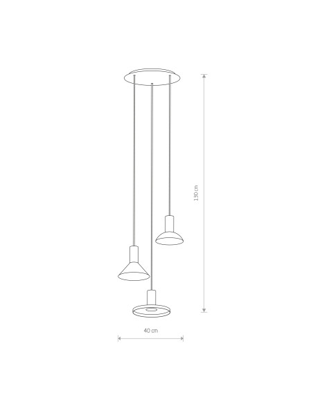 Lampa wisząca HERMANOS 8030