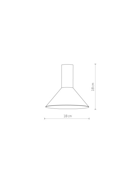 Klosz do lampy wiszącej CAMELEON HERMANOS A 8034