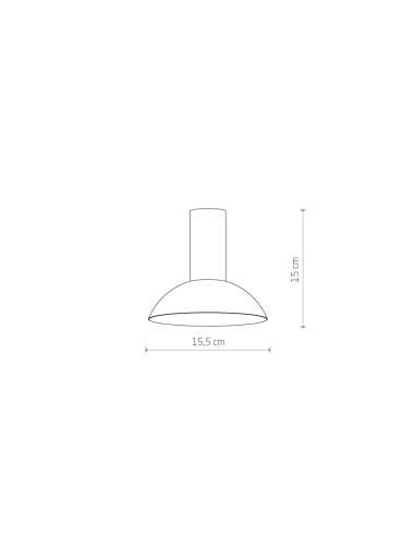 Klosz do lampy wiszącej CAMELEON HERMANOS C 8036