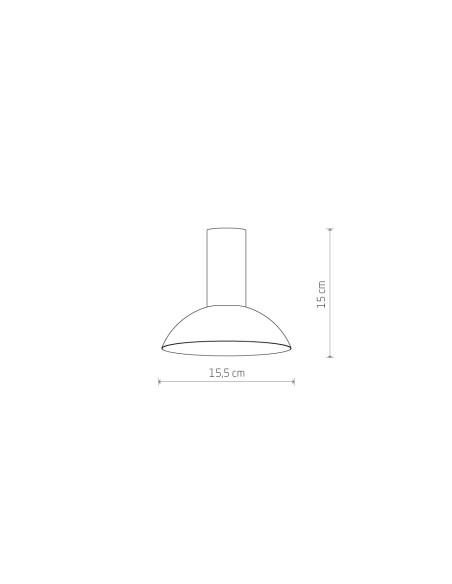 Klosz do lampy wiszącej CAMELEON HERMANOS C 8036