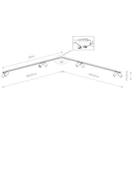 MONO CORNER 2x200 7753