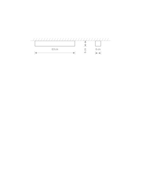 SOFT CEILING LED 60X6 7540