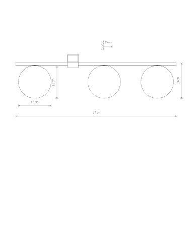 Lampa sufitowa PIK 10301