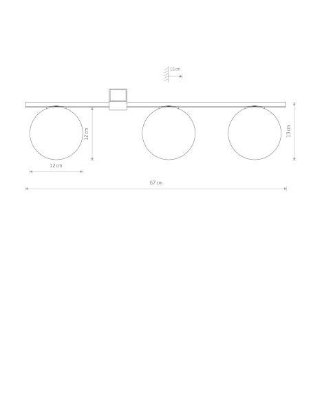 Lampa sufitowa PIK 10301