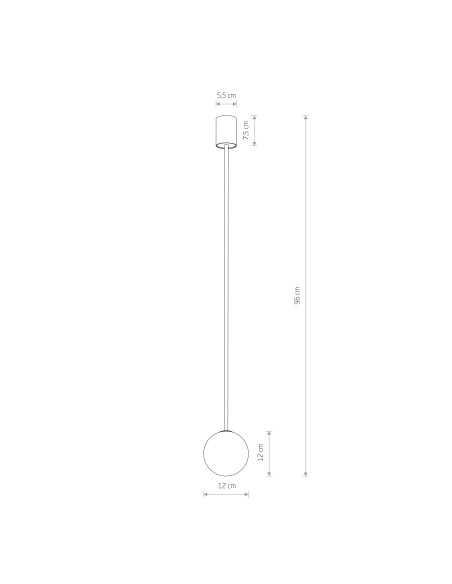 Lampa wisząca KIER M 10306