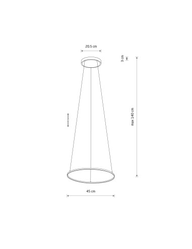CIRCOLO LED S 10813