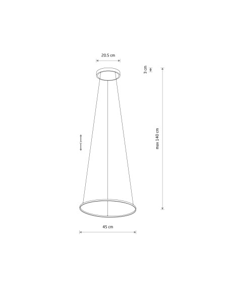 CIRCOLO LED S 10813