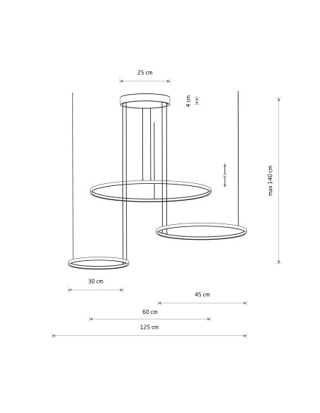 Lampa wisząca CIRCOLO LED 10817