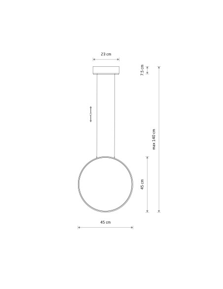 CIRCOLO LED S 10860