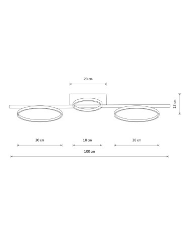 CIRCOLO LED 10866