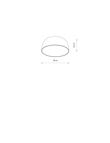 Plafon sufitowy SATELLITE S SENSOR 8011