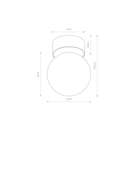 Lampa natynkowa KIER S 10623