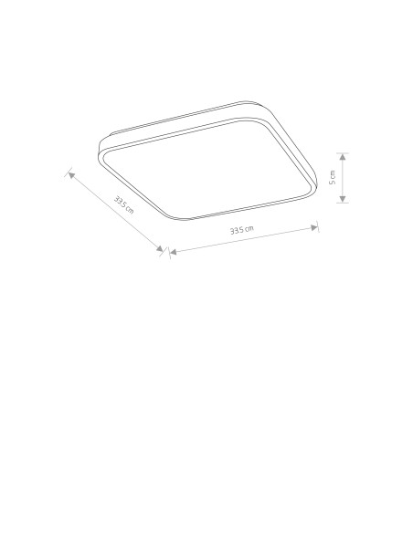 AGNES SQUARE LED PRO 10989