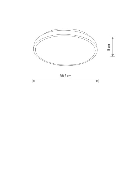 Plafon AGNES ROUND LED PRO 10972