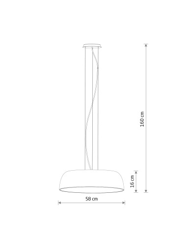 Lampa wisząca SATELLITE M 11232