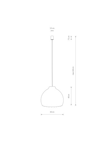 Lampa wisząca BOHO L 11152