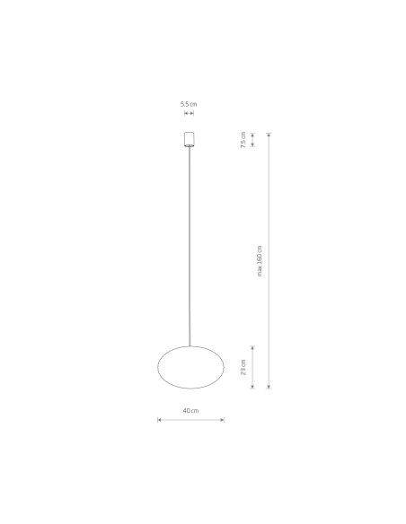Lampa wisząca RATTAN S 11153