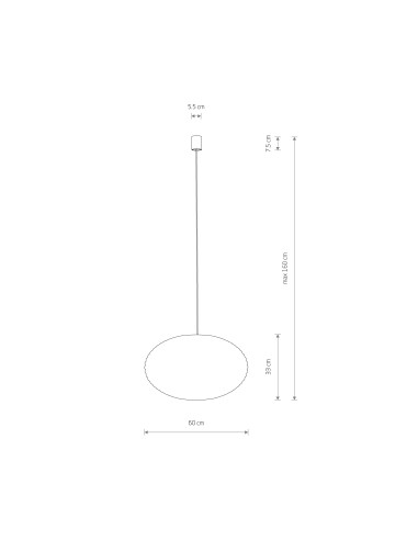 Lampa wisząca RATTAN M 11154