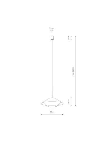 Lampa wisząca JAPANDI S 11156