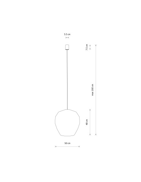 Lampa wisząca HAITI M 11164