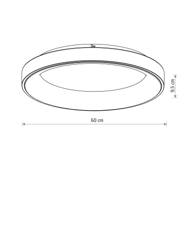 NIKKI ROUND LED 11205