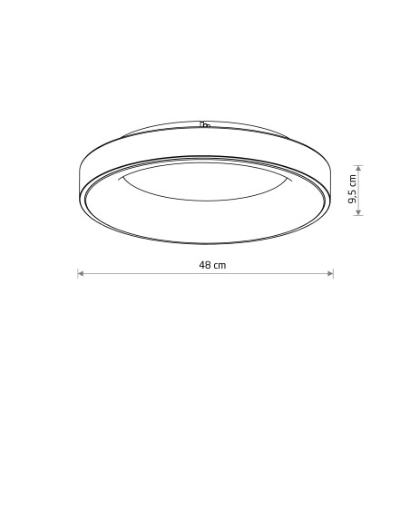 NIKKI ROUND LED 11207