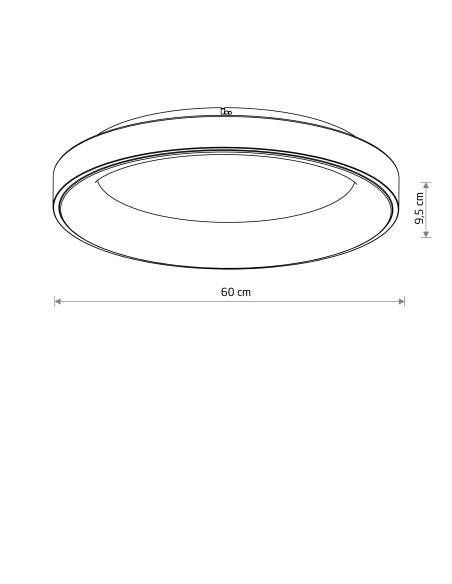 NIKKI ROUND LED 11208