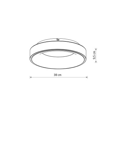 NIKKI ROUND LED 11210