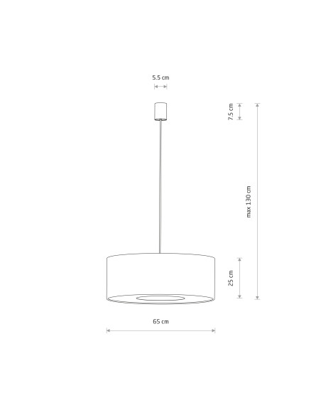 Lampa wisząca LAGO L 11675
