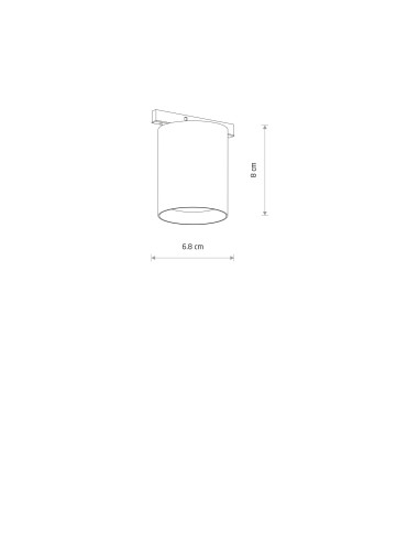 Oprawa do systemu niskonapięciowego NANO - LVM MUG LED 7W 11722