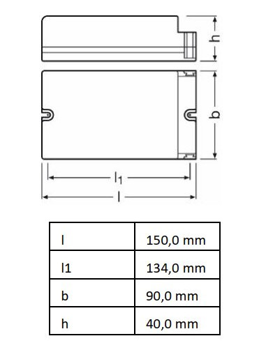 ZASILACZ OT 165/170-240/1A0 4DIM NFC G3 OT OUTDOOR 