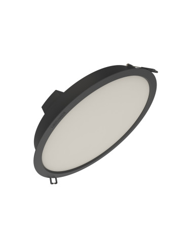 DOWNLIGHT IP44 DN 215 30W 6500K zimna biała 3450LM BLACK 