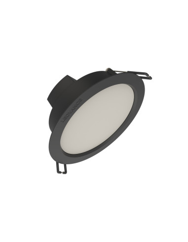 DOWNLIGHT IP44 DN 115 8W 4000K neutralna biała 920LM BLACK 
