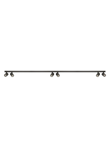 Lampa natynkowa spot EXO 6 LINE 200 BK