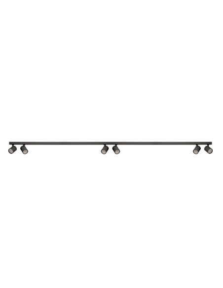 Lampa natynkowa spot EXO 6 LINE 200 BK