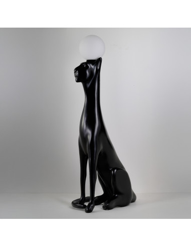 Lampa stojąca rzeźba PUMA BK
