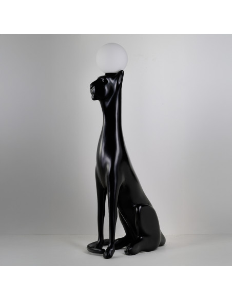 Lampa stojąca rzeźba PUMA BK