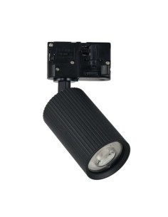 LUCAS RIBBED 9 TRACK 3line GU10 BK SET