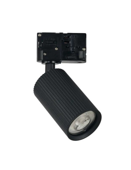 LUCAS RIBBED 9 TRACK 3line GU10 BK SET