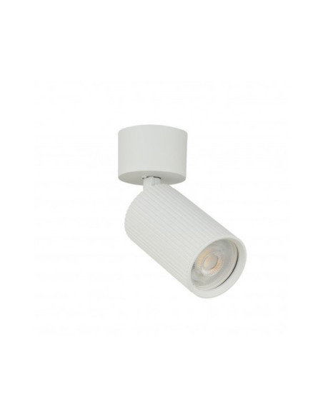 LUCAS RIBBED 9 DOWNLIGHT GU10 WH SET