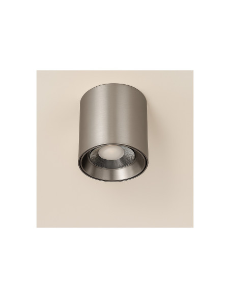 Oprawa natynkowa BABIL 10W CCT SWITCH TITANIUM