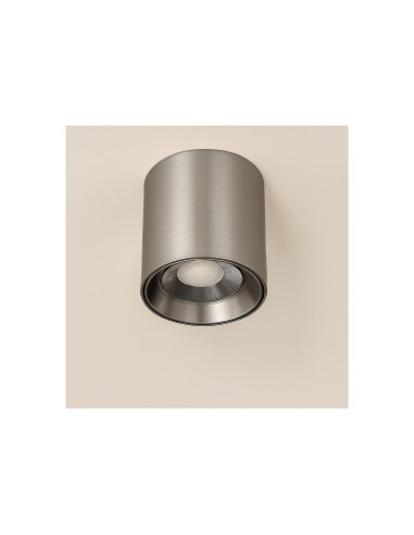 Oprawa natynkowa BABIL 15W CCT SWITCH TITANIUM